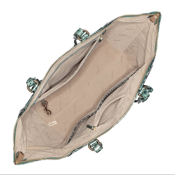 BRAHMIN MEDIUM CAMILA OBSIDIAN MELBOURNE TOTE NWOT - Picture 3 of 8